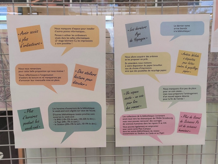 Découvrez les résultats de l'enquête flash organisée à la bibliothèque !