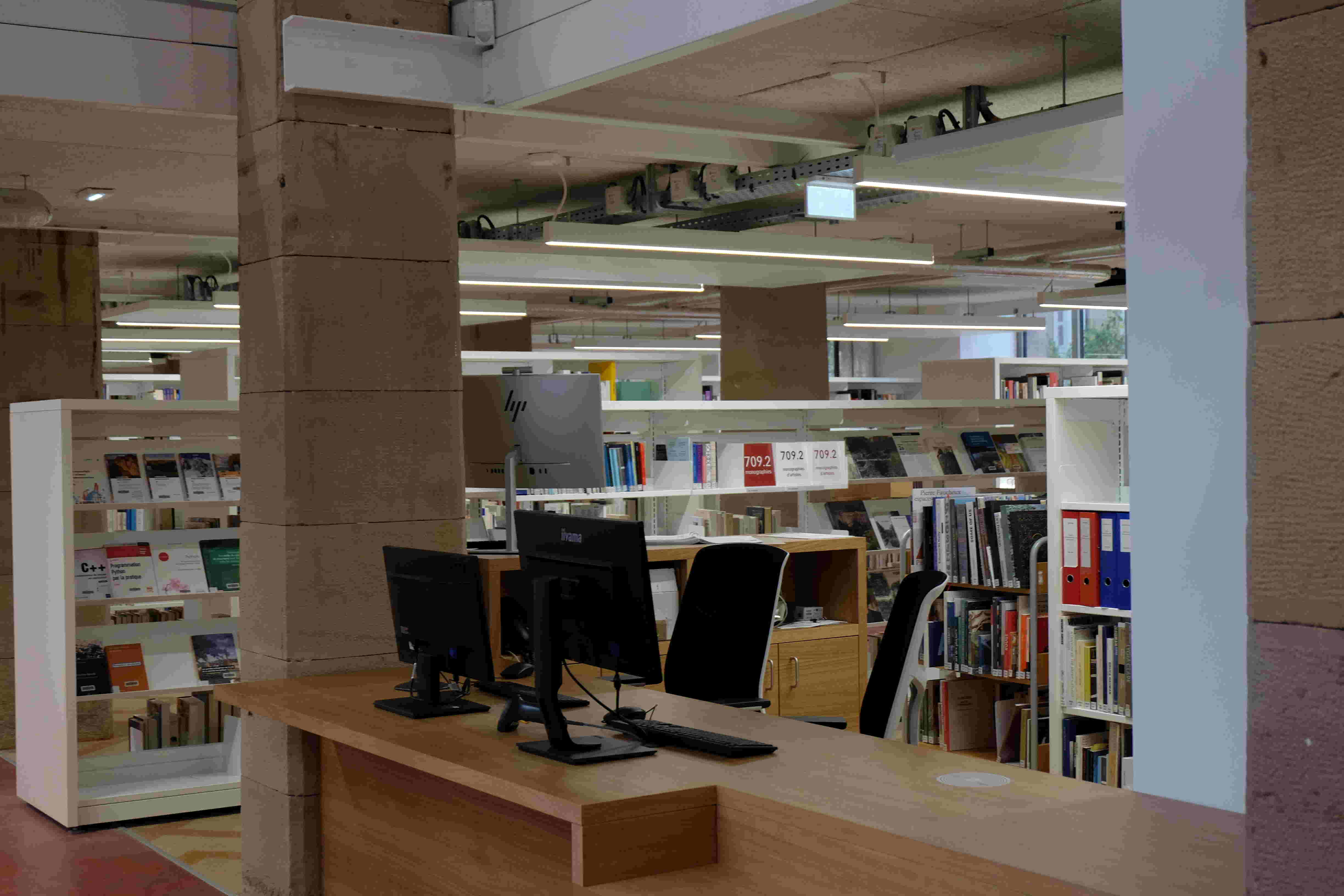 Ouverture de la bibliothèque de la Manufacture